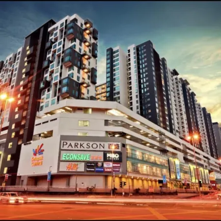 Setapak Central KL - Zetapark Studio 2 Queen Bed Suites Отели рядом с достопримечательностью «Колледж TAR»