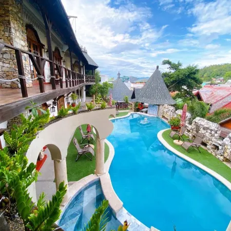 Hotel Tropicana Castle Sabang Mindoro