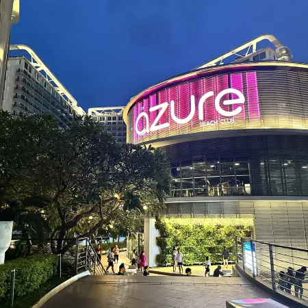 We Vibe, Azure Urban Resort Residences with man-made beach