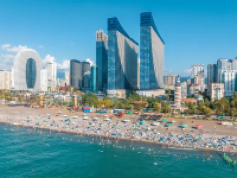 Sea View Apartment, 1st Line โรงแรมในบาทูมิ