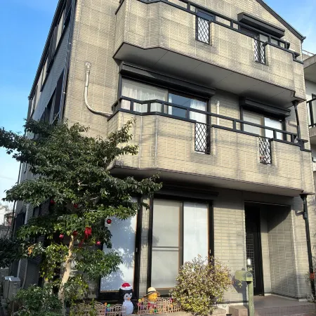 8 min to Tennoji, 110m2, parking, up to 6, kitchen