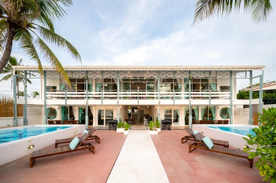 รูปภาพของวิลล่าขนาดใหญ่ติดชายหาด รองรับสูงสุด 28 ท่าน | 6 ห้องนอน | 2 สระว่ายน้ำวิวทะเล