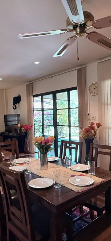 วิลล่า 2 ห้องนอน (เช่าทั้งหลัง) · เทอร์เรซกลางแจ้ง · ครัวครบครัน · หมู่บ้านมีรปภ.