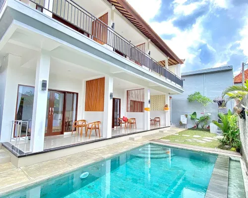Desri Ubud Hoteles cerca de Estudio de Yoga Barn