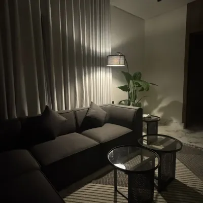 Elegant apartment in Al Hamra neighborhood - Al Khobar 日落碼頭（Sunset Marina）附近的飯店