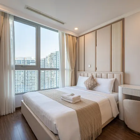 Cityhomes Suite - Vinhomes Central Park Отели рядом с достопримечательностью «Небоскреб Landmark 81»