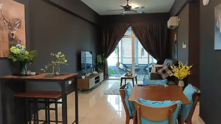 Midori Green Austin Height/NearIKEA·3 Bedroom/5Pax Отели рядом с достопримечательностью «Zoom Park»