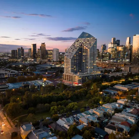 Designer South Melbourne Stay with City Views
