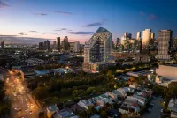 Designer South Melbourne Stay with City Views