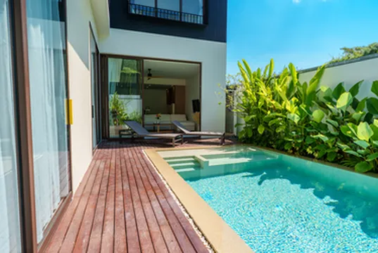 รูปภาพของโมเดิร์นวิลล่าบางเทาทรีโมคล็อค 3 ห้องนอน