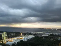 Exceptional view of Manila Bay coastline