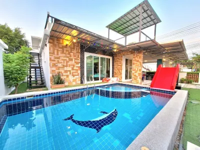 Plus 1 Hua-Hin Private Poolvilla from beach 3km. Hotels in 