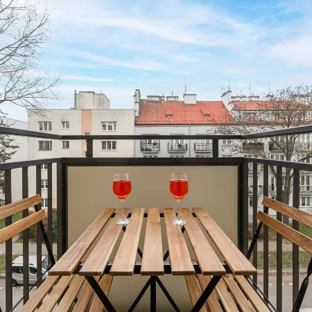 Lumina bright apartment near Łazienki Królewskie