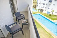 Sea & Pool View Resort Apartment • Asilah Marina Golf • Family Friendly