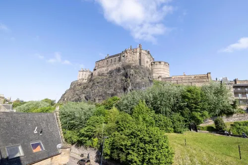 The heart of Central Old Town with Castle Views