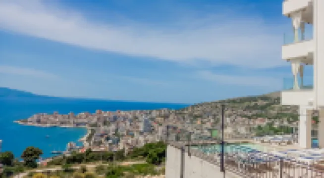 Sunset Shoreline Saranda - Sea View - Free Private Parking - Pool