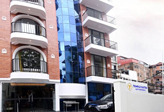 Temple Suites Kathmandu의 깔끔한 욕실
