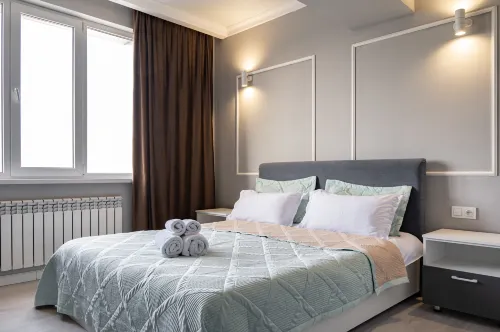 One Bedroom Apartment Near Arbat In The Heart of Almaty - Condos