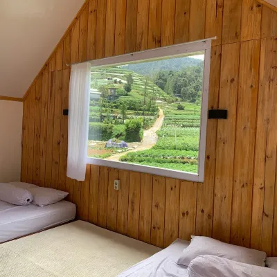 Cabin wahyuabadi nearprau mountain mezzanine dieng Hotels near Glamping skoter
