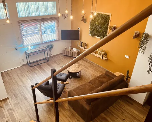 Forest-Themed Duplex Loft Near the Beach Hotels near Algiros