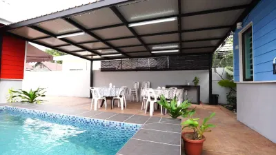 Voon Cottages@Pinjistation | Private Pool | 10pax Các khách sạn ở 