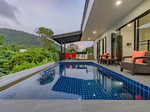 Valley View Private Pool villa 3 Br For family Chalong Phuket