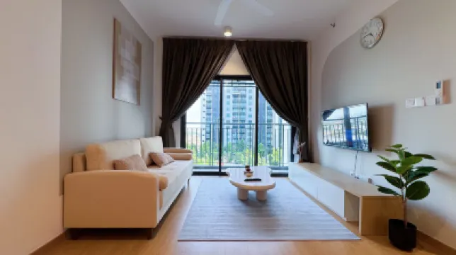 Splash Mania Air-Con Suite with Bluey Pool View Hotels near Cove Aerobar @ Discovery Park