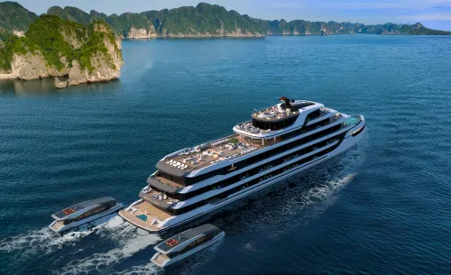 Athena Premium Halong Bay Cruise - Tekne
