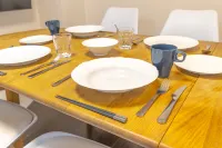 11-min Walk to Kawasaki Sta | Spacious 103㎡ 3LDK | Sleeps 12 | Haneda & Tokyo Access | 801 - Kitchens