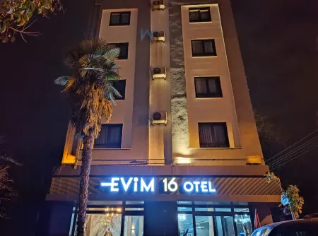 EVIM 16 HOTEL Отели в г. Gorukle Sakarya Mahallesi