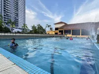 Melaka D'savoy Afamosa Resort for 12PAX Pool View by BeeStay Hotels in Pegoh