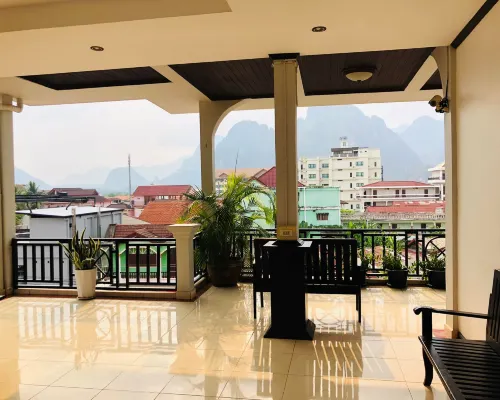 Central Hotel Vang Vieng Area Publik Photos