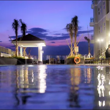 City and Sea view Staycation at Coast Residences