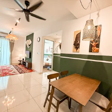 ICC Safari Stay 2BR 7Pax, Free Car Park, Ipoh City Centre