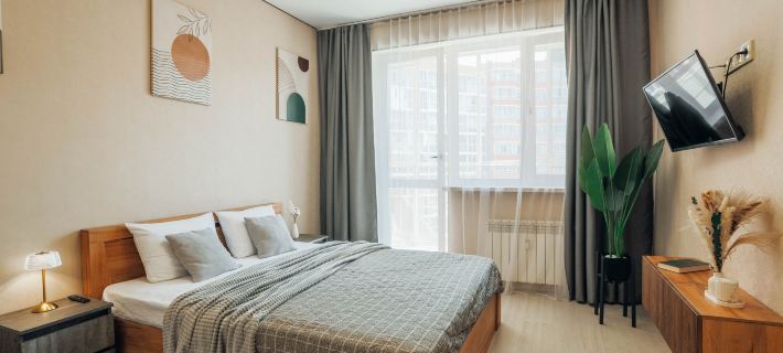 Apartment “Shokolad”: Remote Check‑in 24/7 İrkutsk otelleri