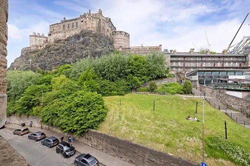 The heart of historic Old Town with Castle Views
