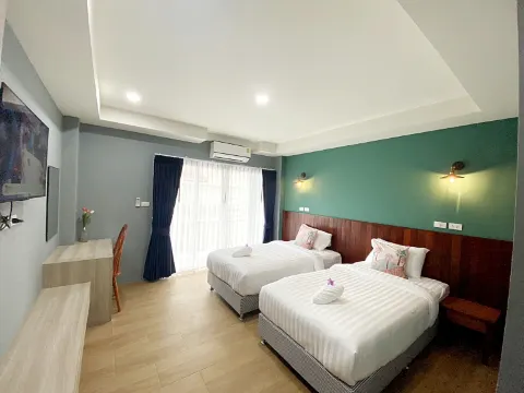 ห้องดีลักซ์เตียงแฝด