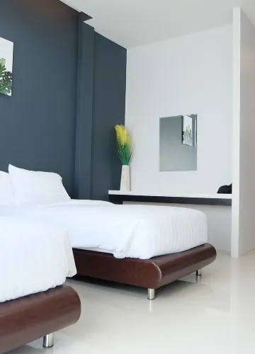 ห้องวีไอพี เตียงคู่ 