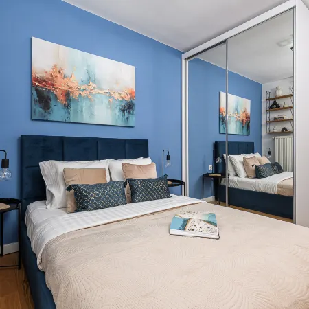 Lumina lux apartment with balcony in the center of Warsaw