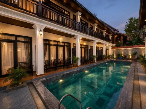 Luang Prabang Indochine Heritage Hotel - Parking
