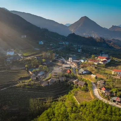 SAPAXA SPRING GARDEN ECOLODGE Hotels near Tá Mẩy : Tắm lá thuốc Dao Đỏ Tả Phìn. Buổi sáng vui