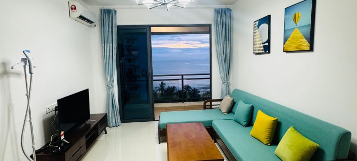 Seaview 2B1R 6pax Condo Forest City 4D-905 Hotels in Gelang Patah