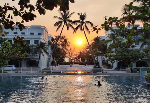선셋 마리나 호텔 전경