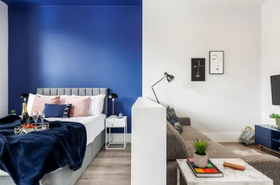 Comfy Seaside Studio Apt w/ Free Gym & Wi-Fi