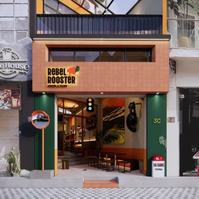 Rebel Rooster Hostel Hotel dekat Menara Bendera Hanoi