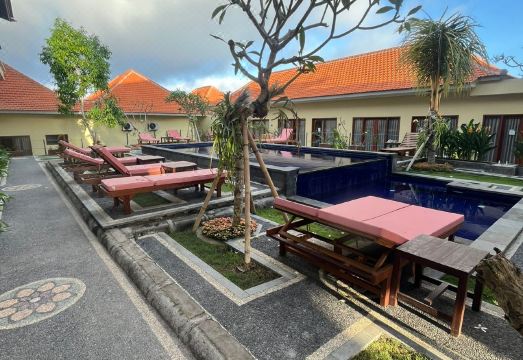 Pandawa Beach Homestay 1의 깔끔한 객실