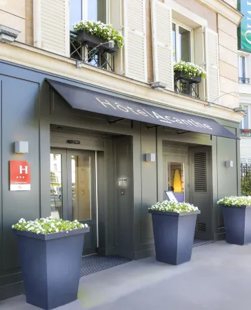 Hotel Acanthe - Boulogne Billancourt Отели рядом с достопримечательностью «Albert-Kahn Museum»