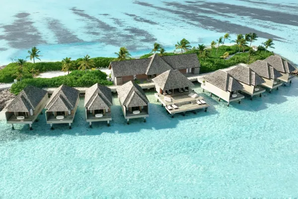 오직 휴식을 위해 설계된 스파 빌라 내부