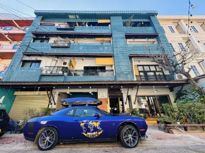 Blue Home Vientiane 歐得寺附近的飯店
