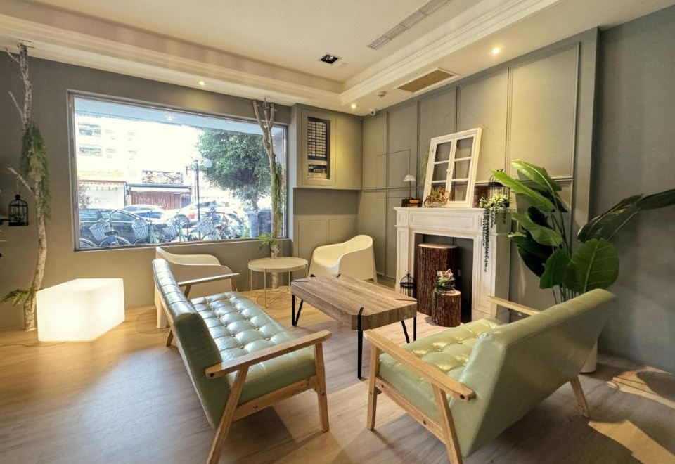 화롄 호텔 객실 내부